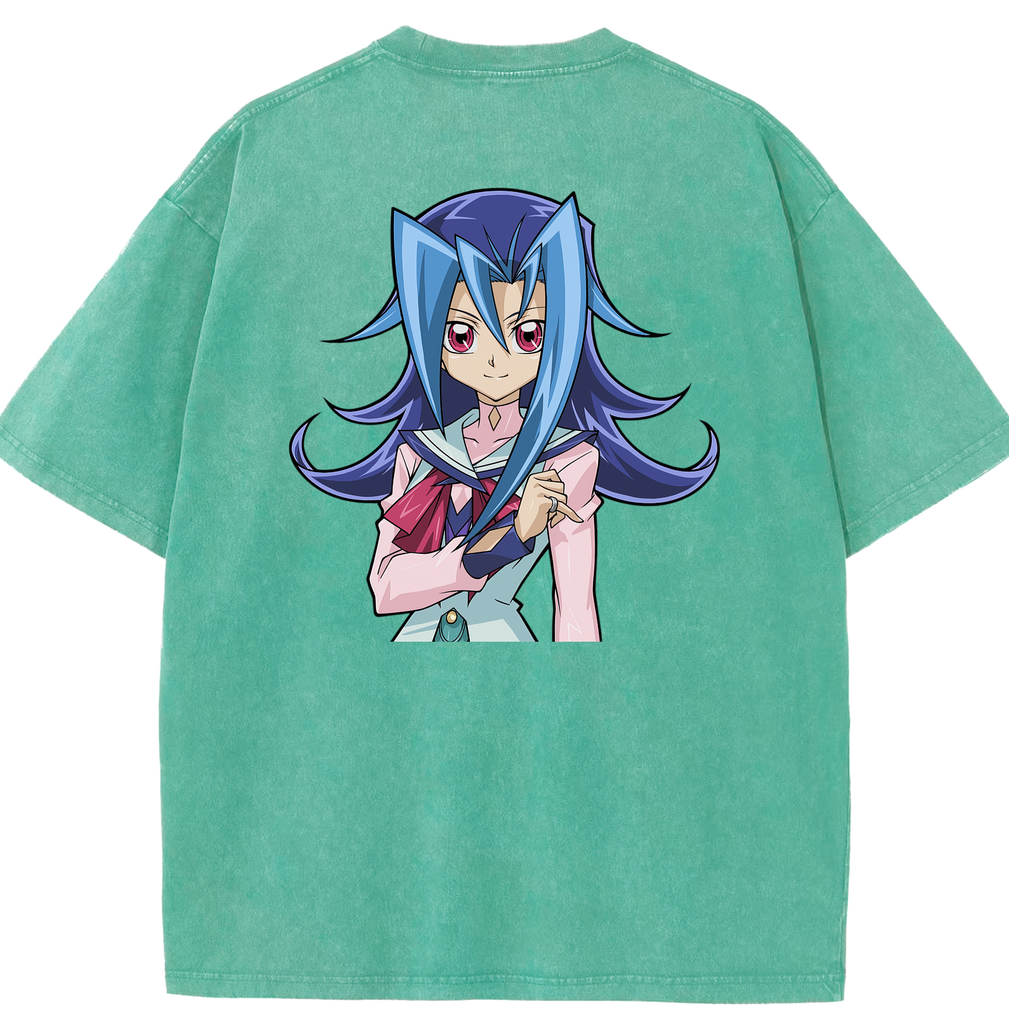 （画像用） 遊☆戯☆王 Yu-Gi-Oh! 綿100% ヴィンテージ風 半袖Tシャツ（背面プリント）